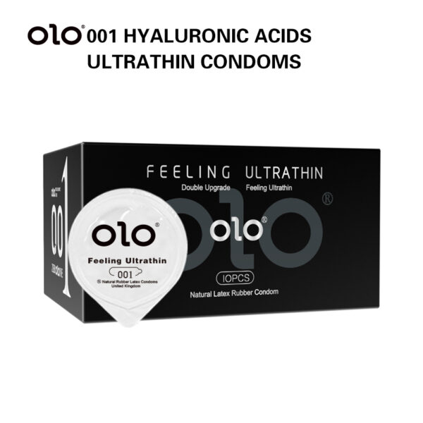 OLO 001 with Hyaluronic Acid: The Future of Intimacy is Here-10 Jelly boxes for each box-