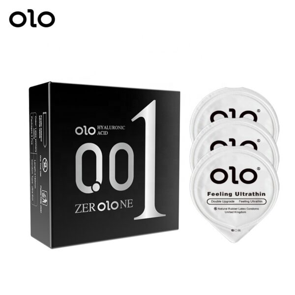 OLO 001 with Hyaluronic Acid: The Future of Intimacy is Here-3 Jelly boxes for each box- - Image 3