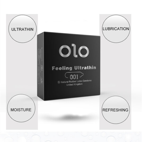 OLO 001 with Hyaluronic Acid: The Future of Intimacy is Here-3 Jelly boxes for each box- - Image 6