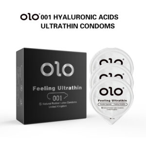 OLO 001 with Hyaluronic Acid: The Future of Intimacy is Here-3 Jelly boxes for each box-