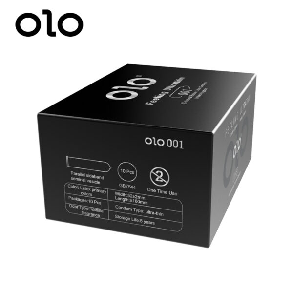 OLO 001 with Hyaluronic Acid: The Future of Intimacy is Here-10 Jelly boxes for each box- - Image 4