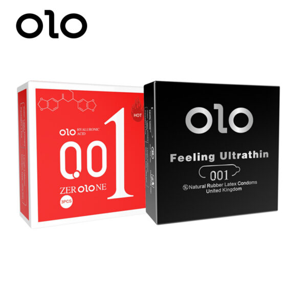 OLO 001 with Hyaluronic Acid: The Future of Intimacy is Here-3 Jelly boxes for each box- - Image 4