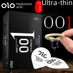 olo ultra thin hyaluronic acid condom long-lasting condom female condom 001 adult sex products manufacturer