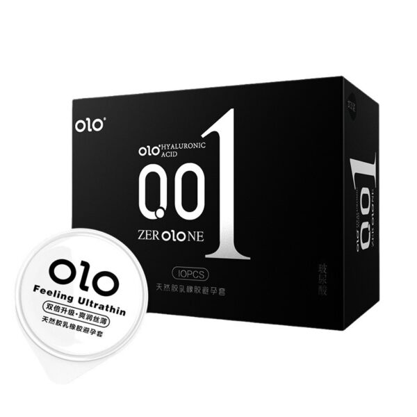 olo ultra thin hyaluronic acid condom long-lasting condom female condom 001 adult sex products manufacturer - Image 5