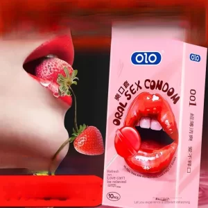 Candy for Grown-Ups: A 10-Pack of Strawberry Bliss Sleeves to Unleash Your Oral Imagination.