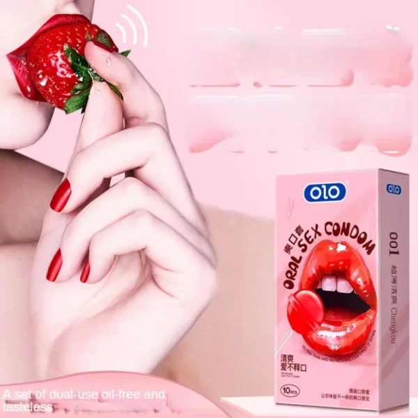 Candy for Grown-Ups: A 10-Pack of Strawberry Bliss Sleeves to Unleash Your Oral Imagination. - Image 4