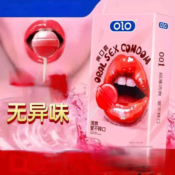 Candy for Grown-Ups: A 10-Pack of Strawberry Bliss Sleeves to Unleash Your Oral Imagination. - Image 2